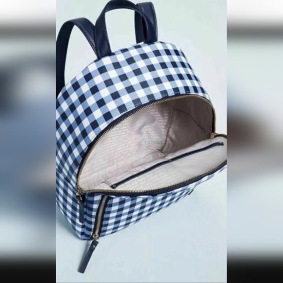 Kate Spade Hartley Backpack, Pattern is Hyde Lane Gingham - Picture 8 of 8